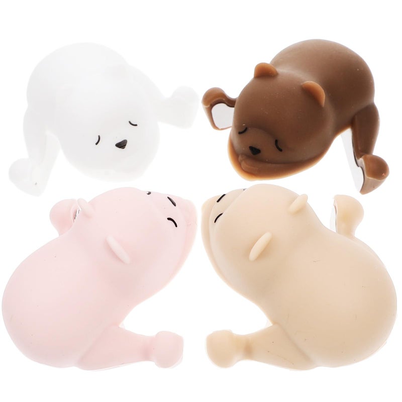 4Pcs Animal Shaped Silicone Corner Guards For Baby Safety Table Edge Protectors - Image 2