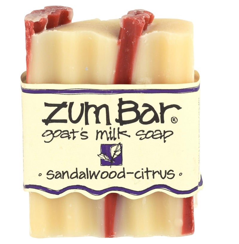Zum Bar®, Goat's Milk Bar Soap, Sandalwood-Citrus, 3 oz - Image 1