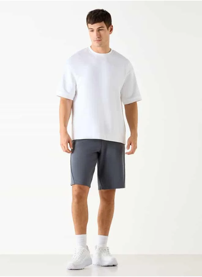 ADOT by Splash Drawstring Closure Shorts with Pockets