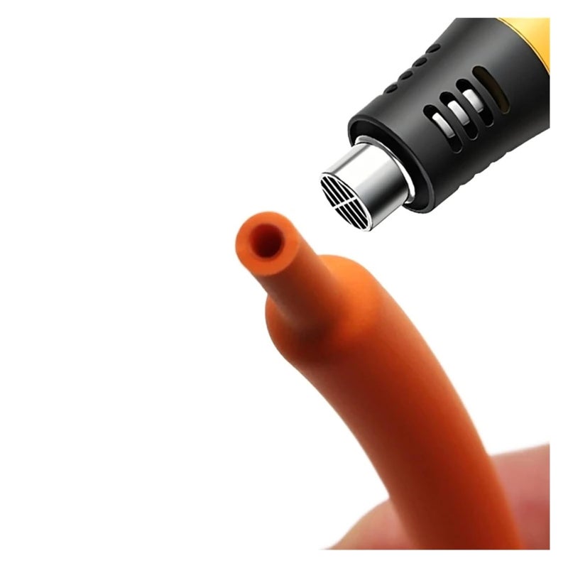 1~20M 3:1 Orange with Glue Heat Shrink Tube Dual Wall Tubing Diameter2.4~30mm Adhesive Lined Wrap Sleeve(6.4mm,5 Meters) - Image 2
