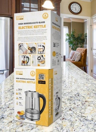 1.8L electric kettle with temperature control, stainless steel filter, 1500W - view 3