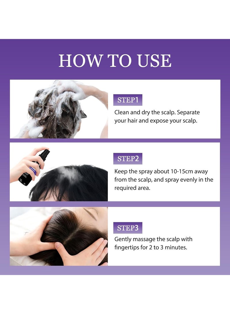 Kirkland Signature 5% Minoxidil Spray for Men Women, 2 pcs 30ml Minoxidil for Women Hair Growth, Minoxidil for Men Hair and Beard Growth Spray - Image 5