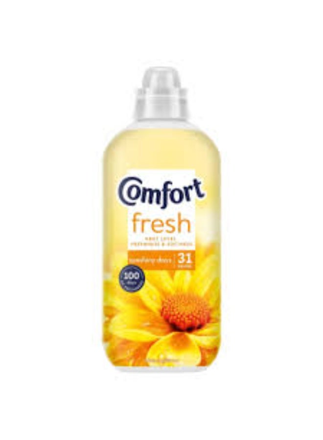 كمفورت Comfort Fresh Sunshiny Days Liquid Fabric Conditioner 31 Washes 930ml - Image 5