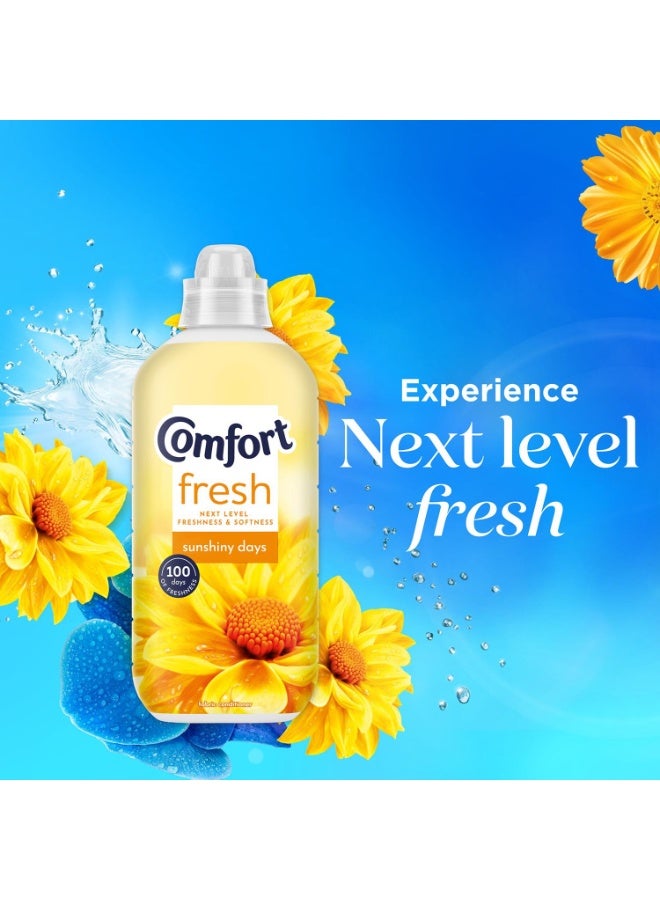 كمفورت Comfort Fresh Sunshiny Days Liquid Fabric Conditioner 31 Washes 930ml - Image 2