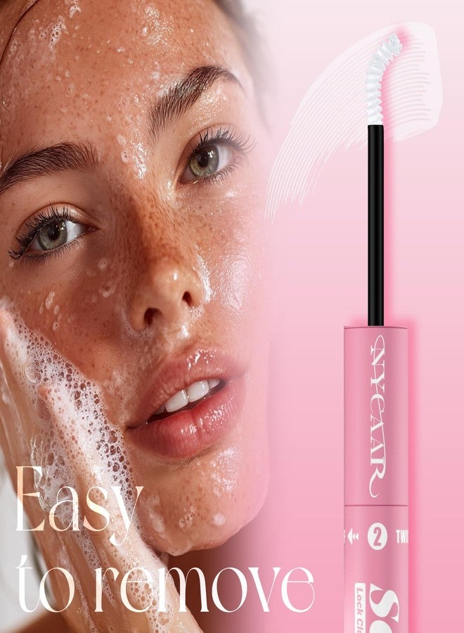NYCAAR Lash Clusters Glue White Bond and Seal for Eyelash Clusters Latex-Free Waterproof Lash Glue Long-Lasting Eyelashes Bond Strong Hold Eyelash Cluster Adhesive for 72 Hours（White,10ml） - Image 5