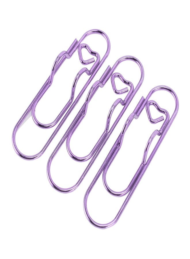 Mrisata 30Pcs Metal Pen Clips Stainless Steel Paper Clip Holder for Notebooks Papers Pen Paperclip Pen Holder Clip for Most Types of Pens Office Supplies Bookmark Receipts () - Image 5