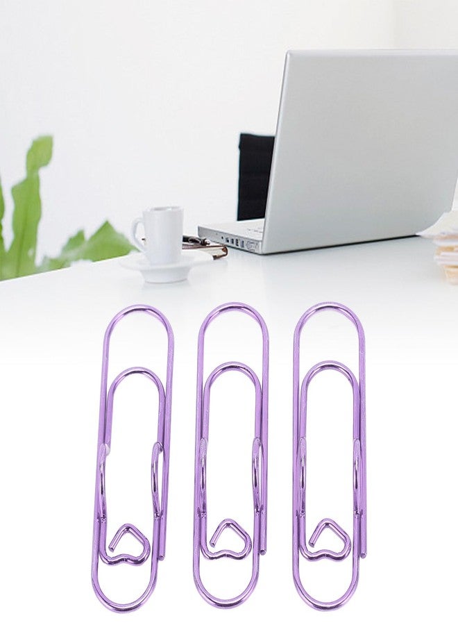 Mrisata 30Pcs Metal Pen Clips Stainless Steel Paper Clip Holder for Notebooks Papers Pen Paperclip Pen Holder Clip for Most Types of Pens Office Supplies Bookmark Receipts () - Image 4