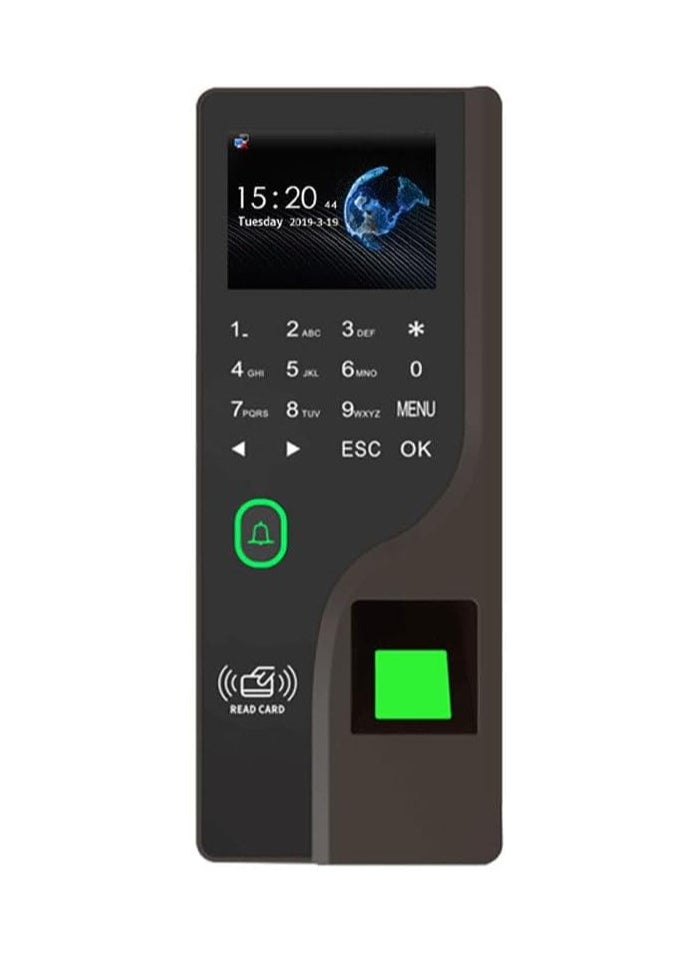 Generic - Biometric WiFi Fingerprint Time Attendance Machine Inculed Password RFID Card Opens The Color Screen Door Lock With Mobile Phone Time Record - Image 1