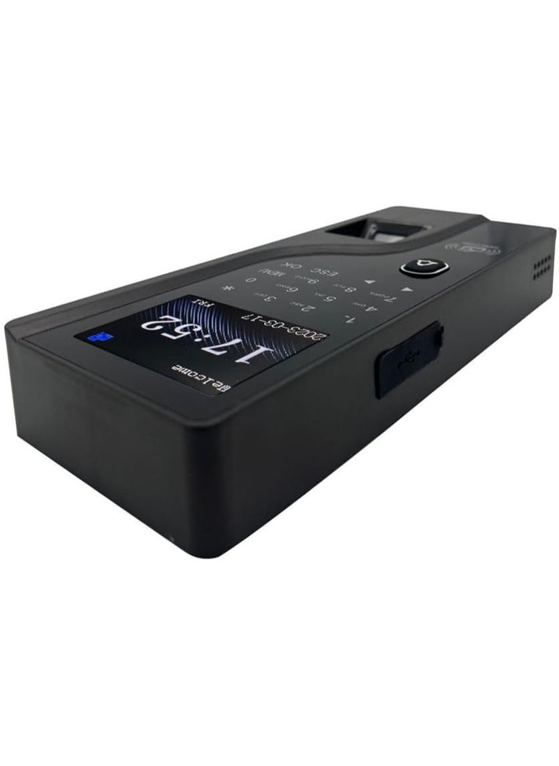 Generic - Biometric WiFi Fingerprint Time Attendance Machine Inculed Password RFID Card Opens The Color Screen Door Lock With Mobile Phone Time Record - Image 1