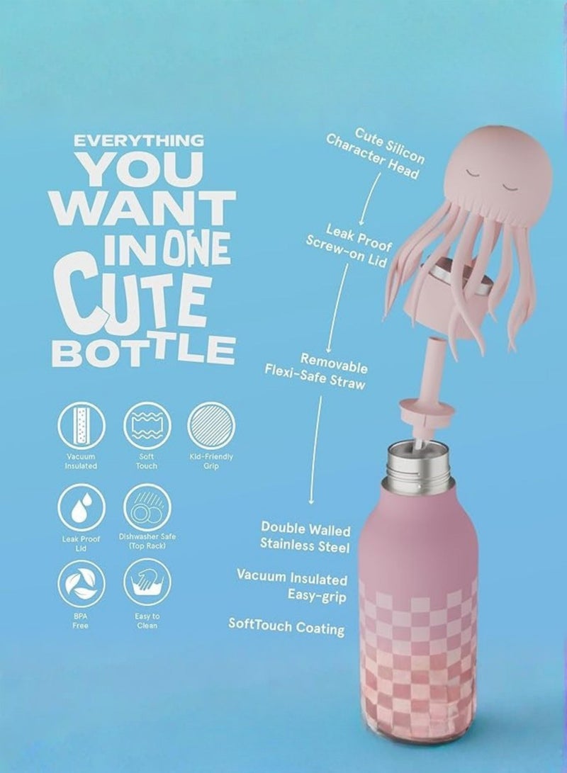 asobu Jellyfish Bestie Animal Bottle - Image 3
