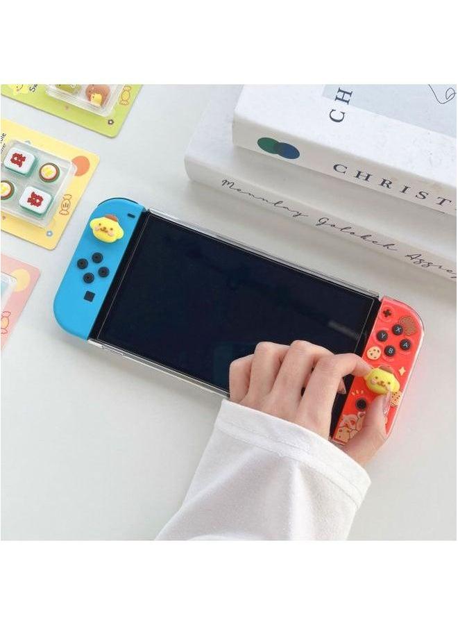 Digital Computer/game Console Protective Case/shell - Shockproof Scratch-resistant-Product Color:switch Rocker Cap-Model:Green + Brown Corner  - Image 5
