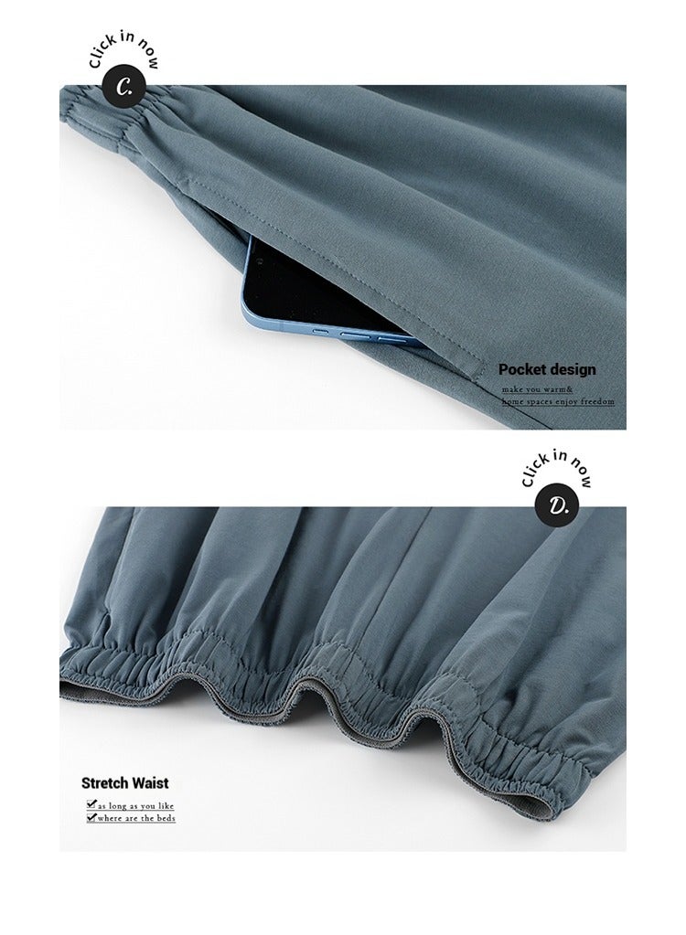 Men's Pajamas | Lightweight Breathable Pajamas | Indoor Casual Cool Comfort Loungewear  - Image 5