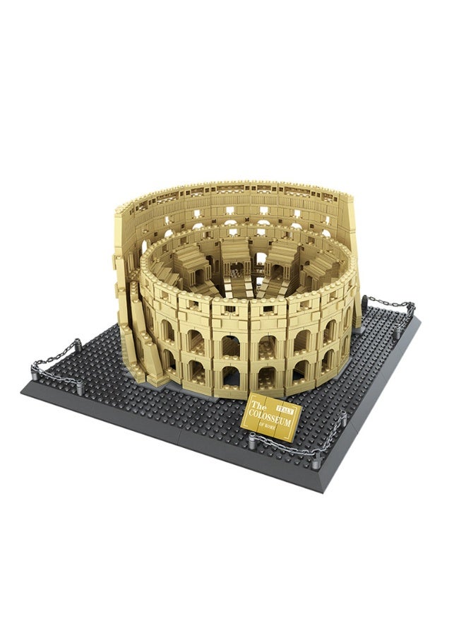 wange Colosseum Rome Italy Building Blocks Set 5225 (Age 6+, 1756 Pieces) - Image 1