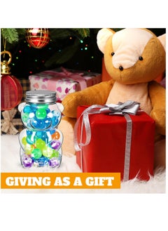 Excefore 24 Pcs Bear Plastic Jar Empty Bear Bottle Large Capacity Candy Milk Tea Drinks Bear Shaped Container for Making Candy Gifts DIY Decoration, 17 oz  - Image 3