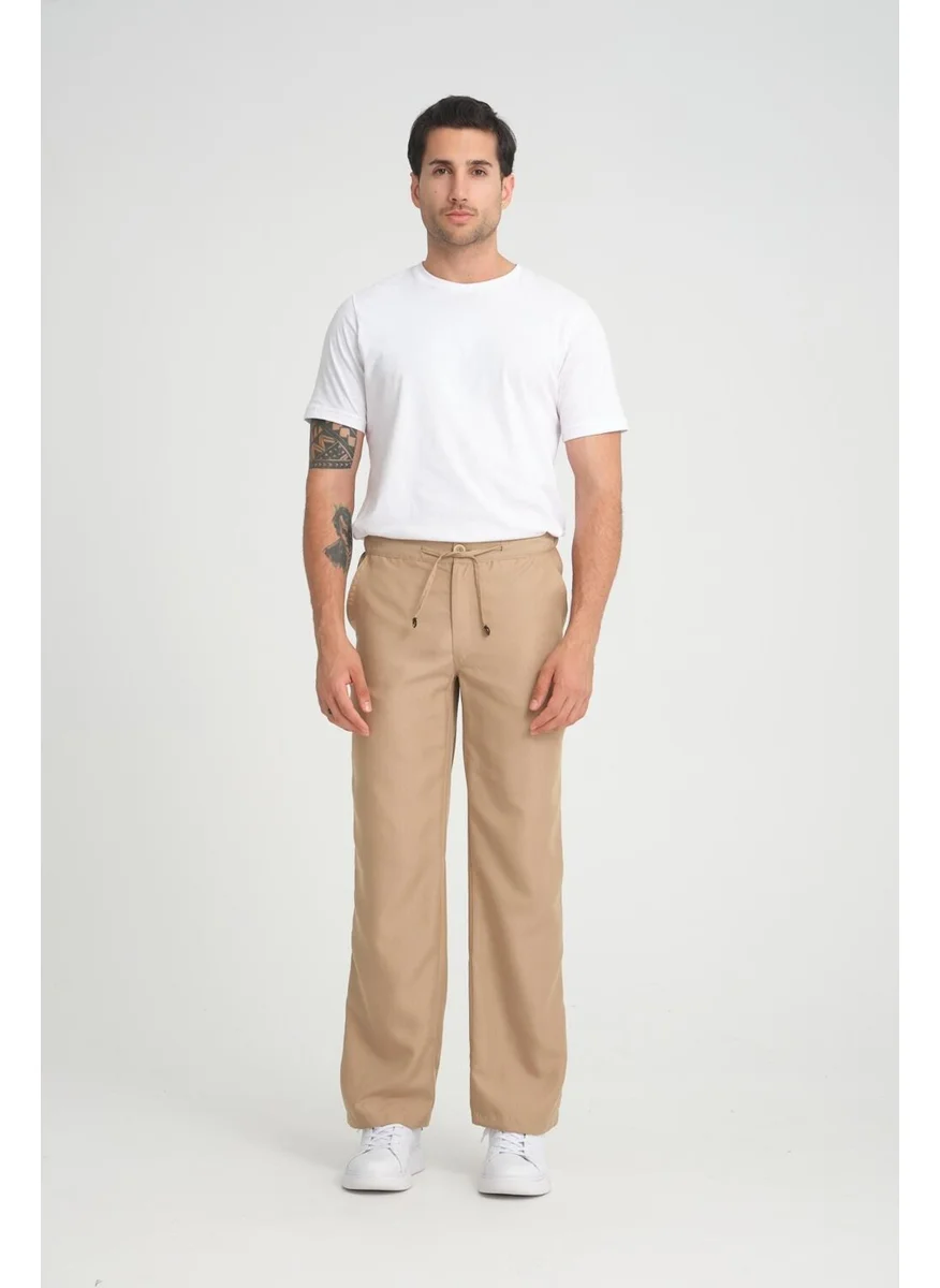 الكسندر جاردي Waist-Tied Baggy TROUSERS (E24-00200)