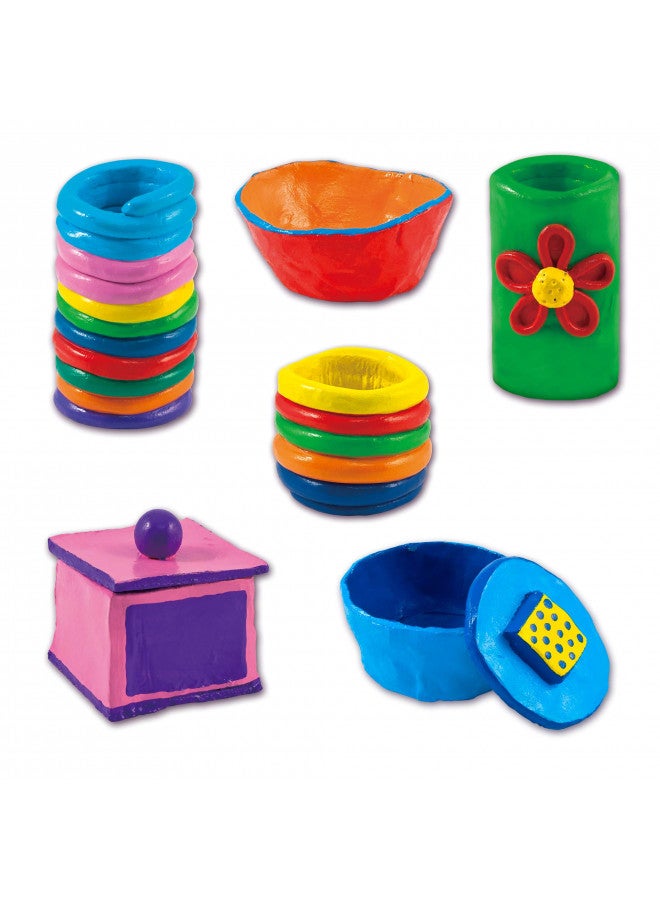 Galt Toys, First Pottery, Kids' Craft Kits, Clay and Paint Ages 6 Years Plus - Image 4