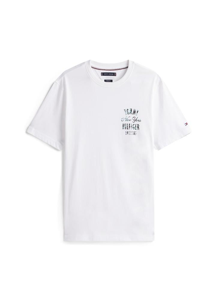 TOMMY HILFIGER Graphic Crew Neck T-Shirt - Image 5