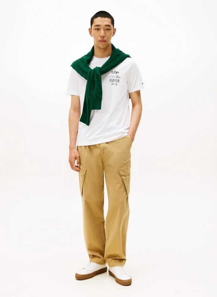 TOMMY HILFIGER Graphic Crew Neck T-Shirt