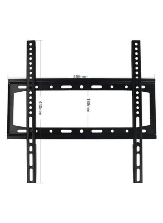 JAJEEK 📺 Universal TV Wall Mount with Adjustable Shelf | Heavy-Duty Steel Bracket for 34–81 Inch LED, LCD & OLED Screens | Secure Wall Mount with Cable Management | Easy Installation & Space-Saving Design for Home, Office, Living Room & Conference Room Use  - Image 4