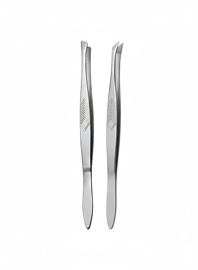Hector Professional Tweezer,Face Care - Fine Hair Precision, Anti-Slip Grip, Pack of 2 - For Salon & Home Use - Image 1