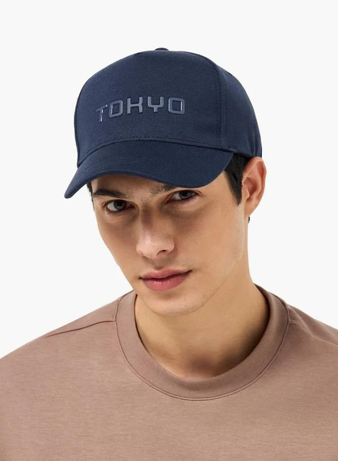 Splash FAV Men Cap with Buckled Strap Closure
