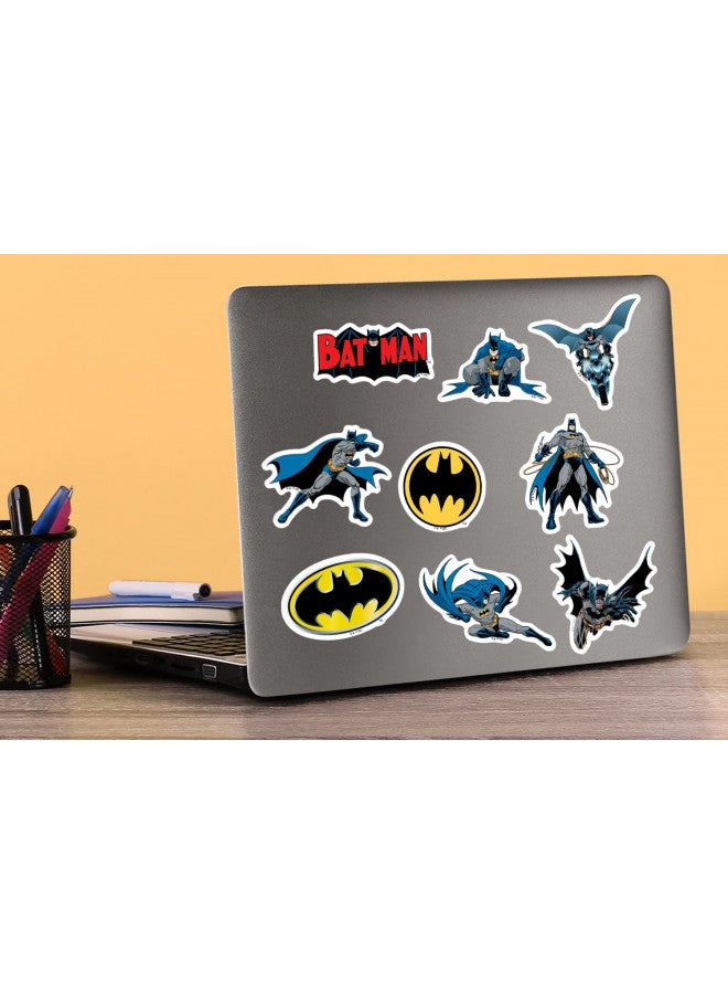 GRAPHICS & MORE Batman - Character Poses 50CT Sticker Pack Large Deluxe Stickers Variety Pack - Laptop, Water Bottle, Scrapbooking, Tablet, Skateboard, Indoor/Outdoor - Set of 50 - Image 4