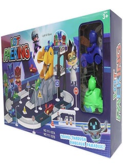 Generic PJ Masks Dino Rescue World Track Set - 111-107B  - Image 1