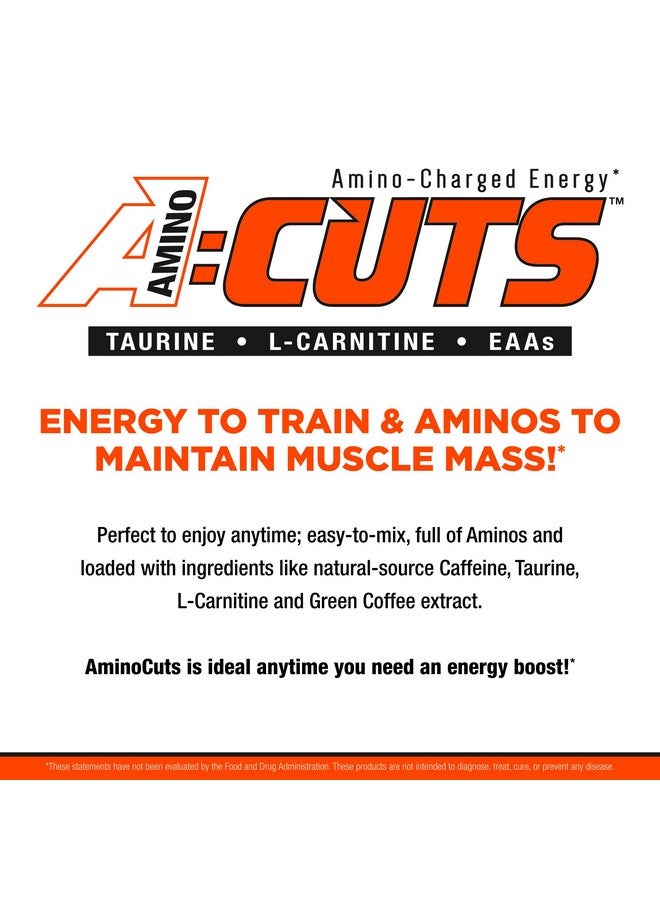ALLMAX Nutrition AMINOCUTS (ACUTS), Amino-Charged Energy Drink with Taurine, L-Carnitine, Green Coffee Bean Extract, Grape, 30 Servings - Image 5