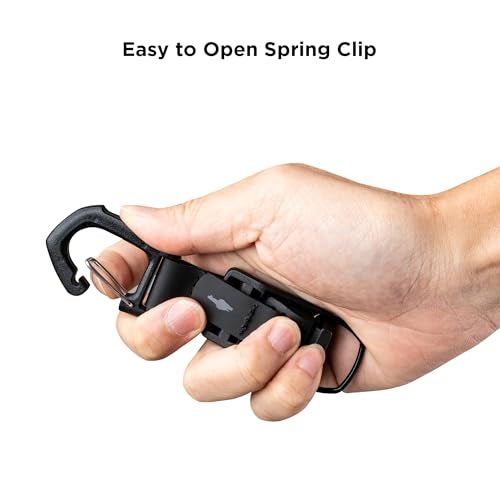 ALPAKA HUB Carabiner: Quick Release Keychain with Magnetic Belt Clip - EDC Carabiner for Keys - Tactical Gear & Backpack Accessories - Attach to ALPAKA Sling Bag, Belt Loops, and More - Image 5