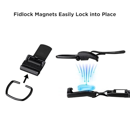 ALPAKA HUB Carabiner: Quick Release Keychain with Magnetic Belt Clip - EDC Carabiner for Keys - Tactical Gear & Backpack Accessories - Attach to ALPAKA Sling Bag, Belt Loops, and More - Image 4