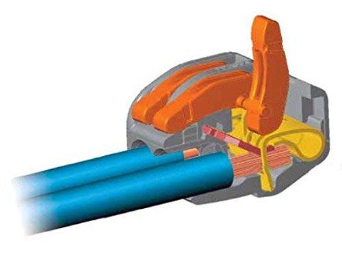 Wago 222-413 Lever-Nuts 3 Conductor Compact Connectors 10 PK - Image 2