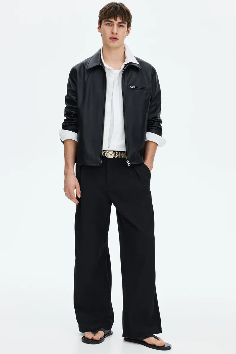 Loose Fit Wide tailored trousers