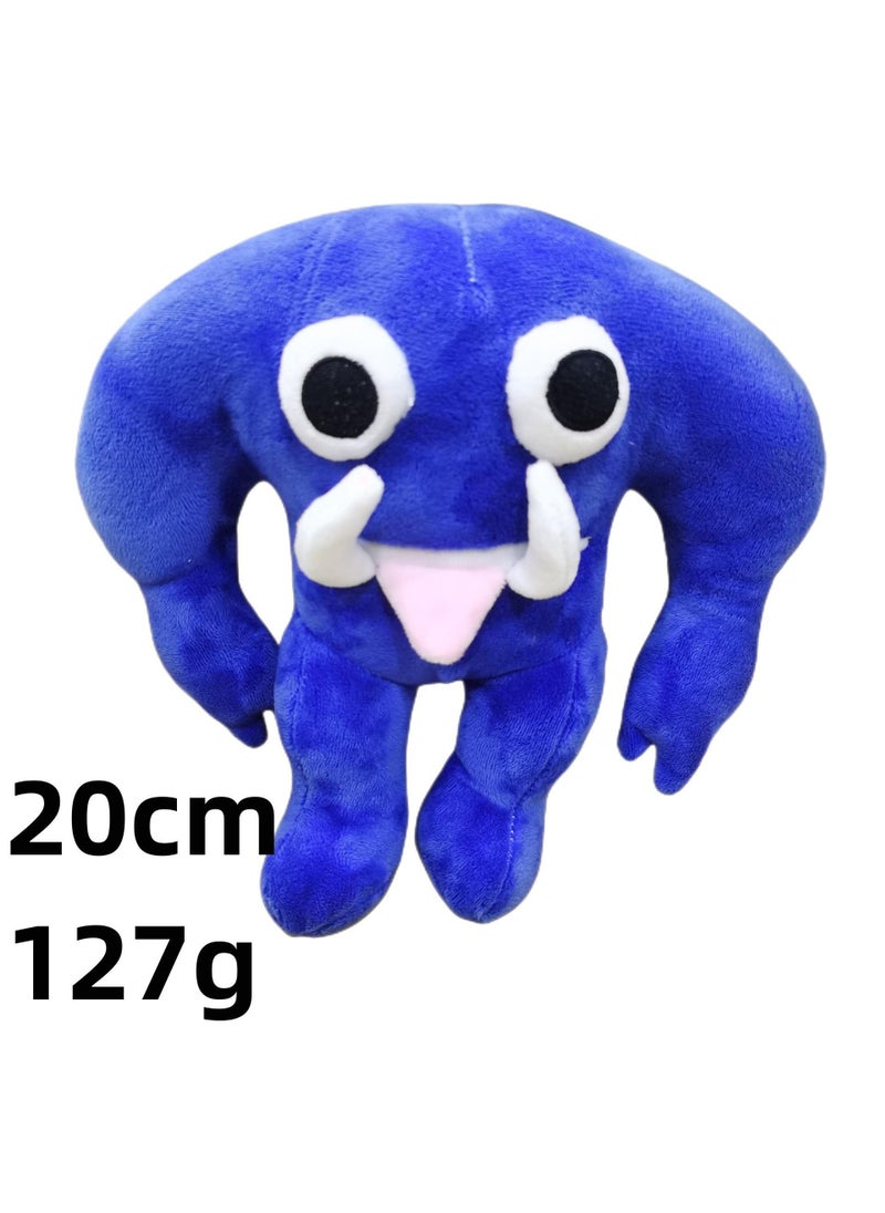General 1-Pieces Stuffed Plush Toys Garten Of Banban Series Action Doll For Kids Gifts Blue-C 