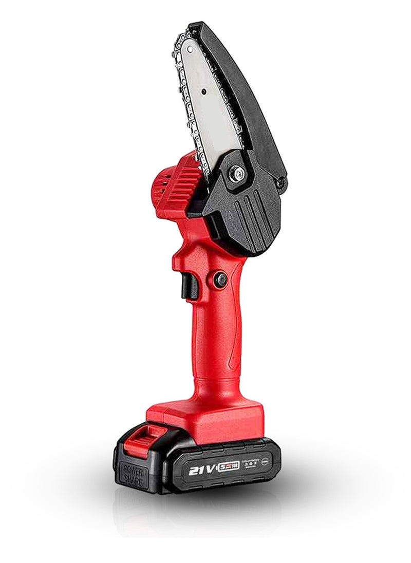 Sharpdo Rechargeable Small 4-Inch Cordless Mini Chainsaw 21V 1600W  - Image 1