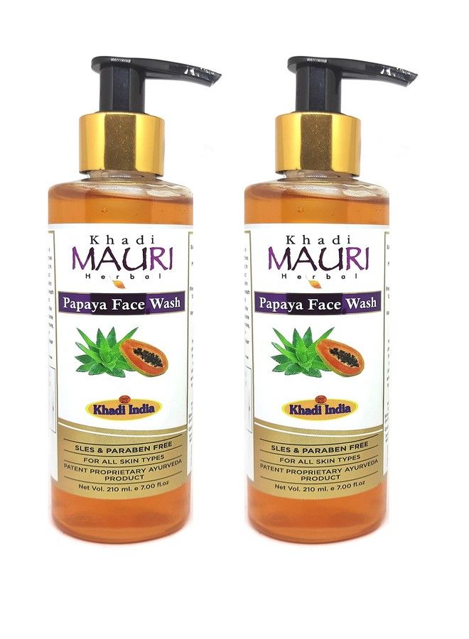 Papaya Face Wash Pack Of 2 Face Wash (420 Ml)