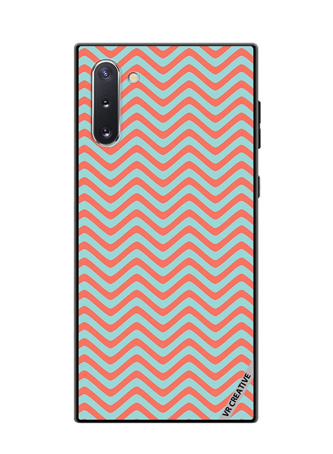 VR CREATIVE Protective Case Cover For Samsung Galaxy Note10 5G Strips Design Multicolour - Image 1