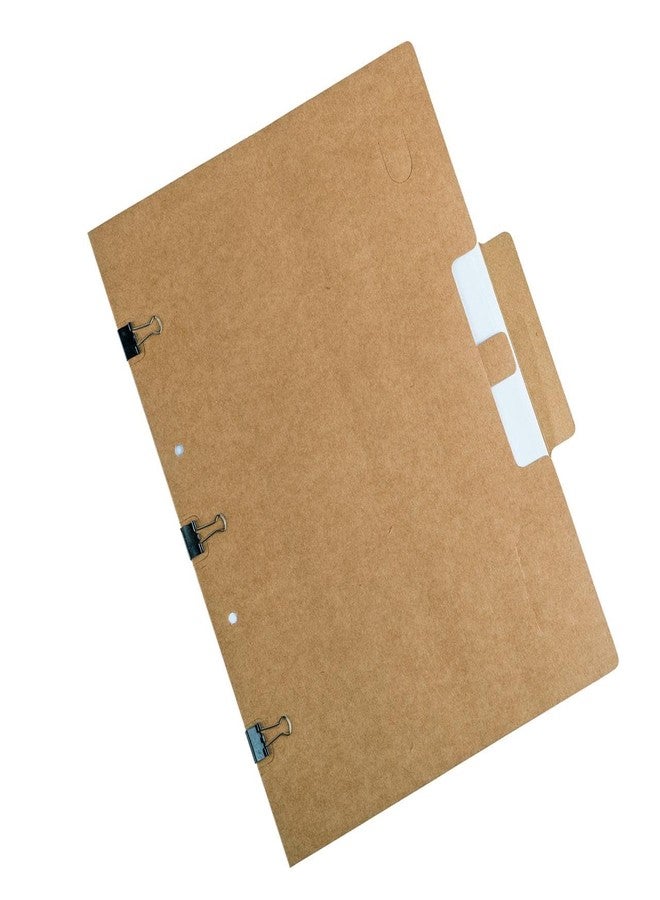 MANIFOLD File Folder + Binder Clips | Pack of 6 | A4 Size (270 GSM) | Holds Up to 10 Sheets| Durable | Eco-Friendly | Multi-Purpose | Locking Sleeve for Office, School, and Home - Image 3