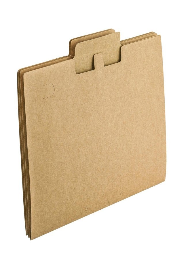 MANIFOLD File Folder + Binder Clips | Pack of 6 | A4 Size (270 GSM) | Holds Up to 10 Sheets| Durable | Eco-Friendly | Multi-Purpose | Locking Sleeve for Office, School, and Home - Image 2