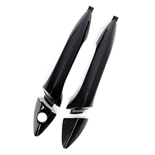 BENERAY Primed Black Exterior Door Handle, for Hyundai Elantra (GLS/GL/L/Limited/Sport/SE/GS) Sedan Coupe, 2011-2015, 2.0/1.8L, Replace# 826513X000 826523X000, Front Rear & Left Right Outside Handle,4pcs - Image 4