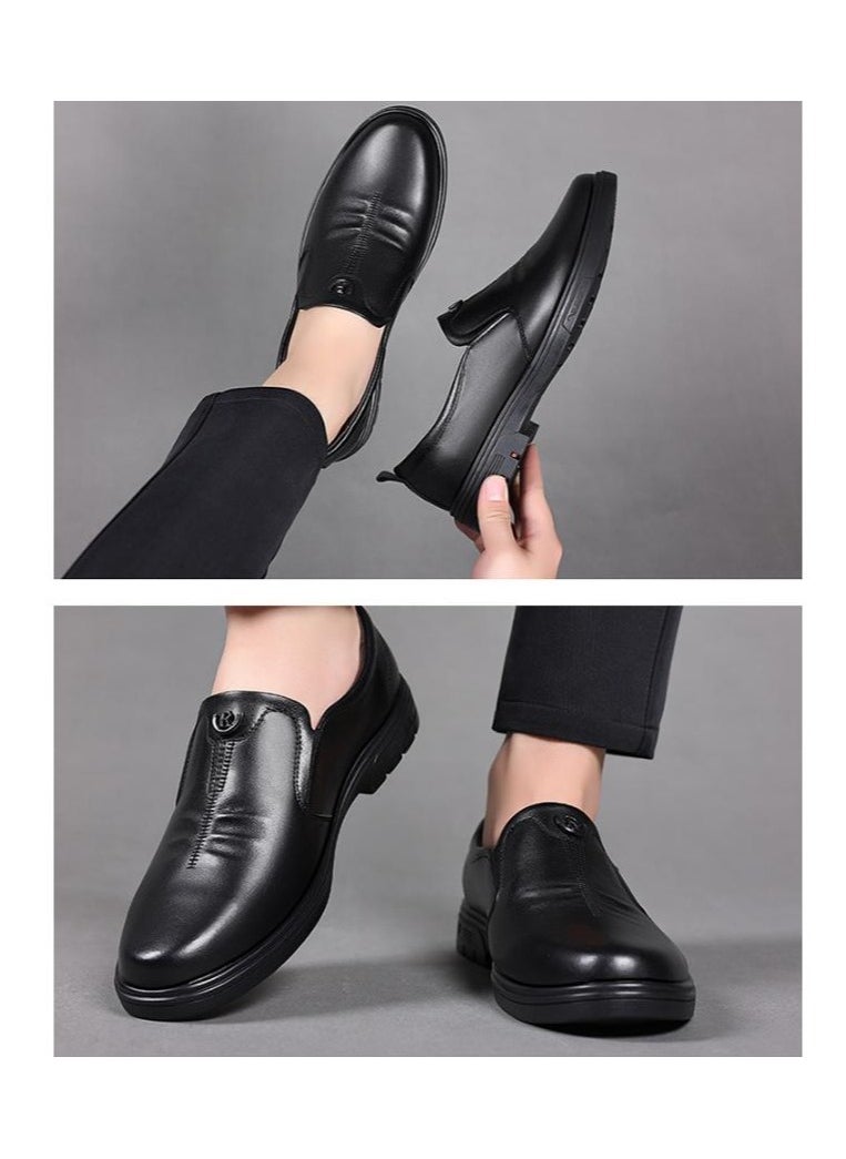 KUYING - New Men's Business Leather Shoes - Image 1