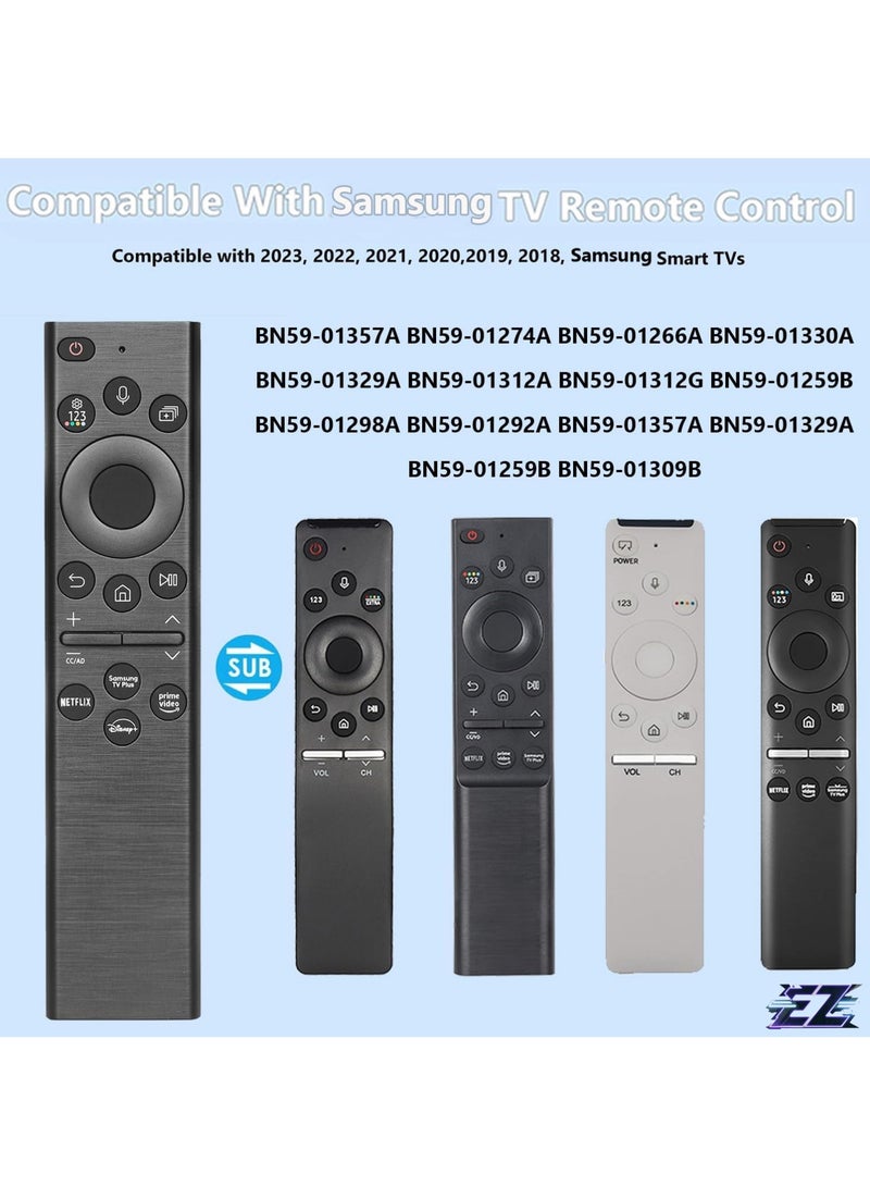ELTRAZONE Voice Remote Control BN59-01385A Compatible with Samsung Neo QLED 4K 8K Smart TV Series Q60BD Q60B QN85B Q80 Q80B S95B 2020/2021/2022 Replacement with Batteries (No Solar Cell Remote Control Replaceable) with battery - Image 2