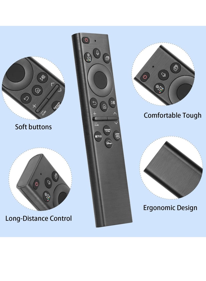ELTRAZONE Voice Remote Control BN59-01385A Compatible with Samsung Neo QLED 4K 8K Smart TV Series Q60BD Q60B QN85B Q80 Q80B S95B 2020/2021/2022 Replacement with Batteries (No Solar Cell Remote Control Replaceable) with battery - Image 4