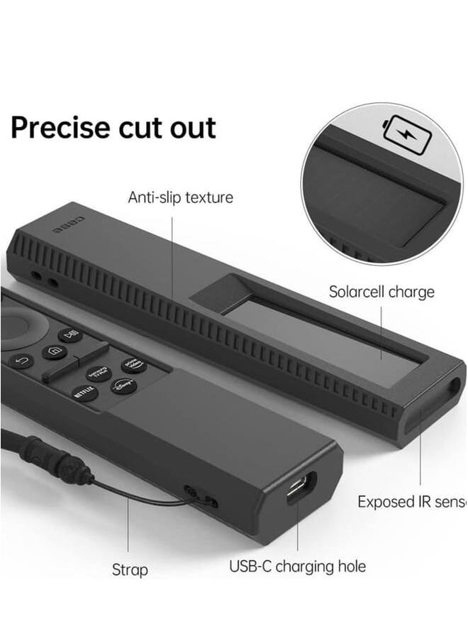 SYOSI Silicone Protective Case For Samsung Smart Tv Solar Cell Remote Controller For Tm2281E Bn59-01385A Bn59-01385B Bn59-01393A Holder Shockproof Battery Back Covers  - Image 2