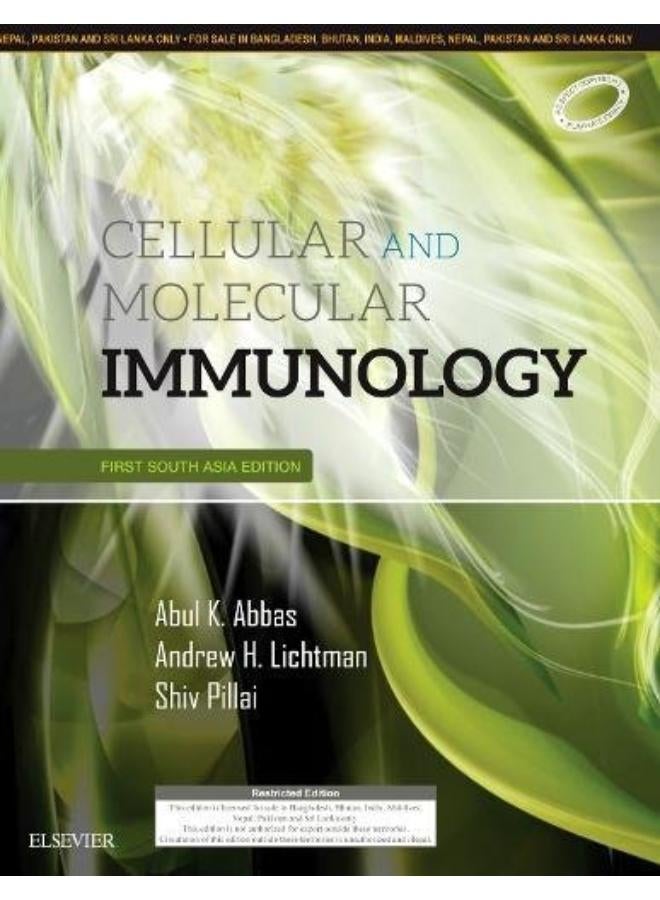 Cellular and Molecular Immunology  First South Asia Edition-India  Ed   1 