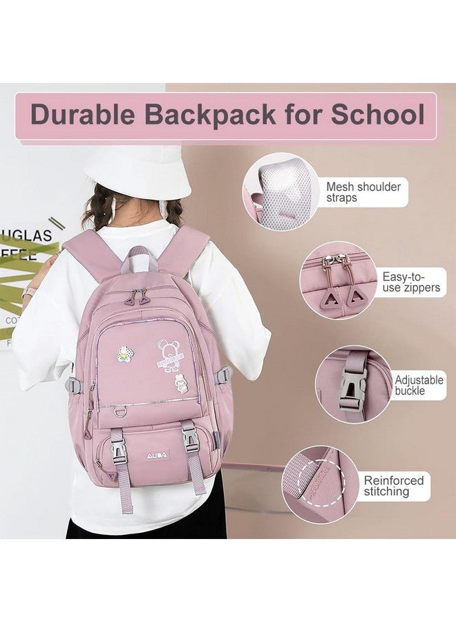 PALAY¬Æ School Backpack Teenager Girls Backpack School Teenager Large Bag Girls Waterproof Casual Daypack for Primary,Secondary - Image 4
