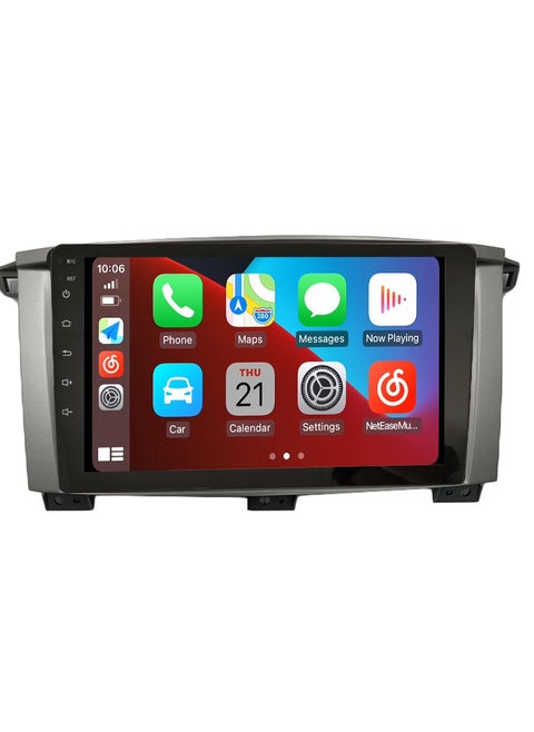 For Toyota Land Cruiser 2002-2007 GXR LC 100 Android Car Stereo 4GB RAM Support Apple Carplay Android Auto Wireless Fast Interface Quick Boot AHD Camera Included SIM Card Support Bluetooth USB