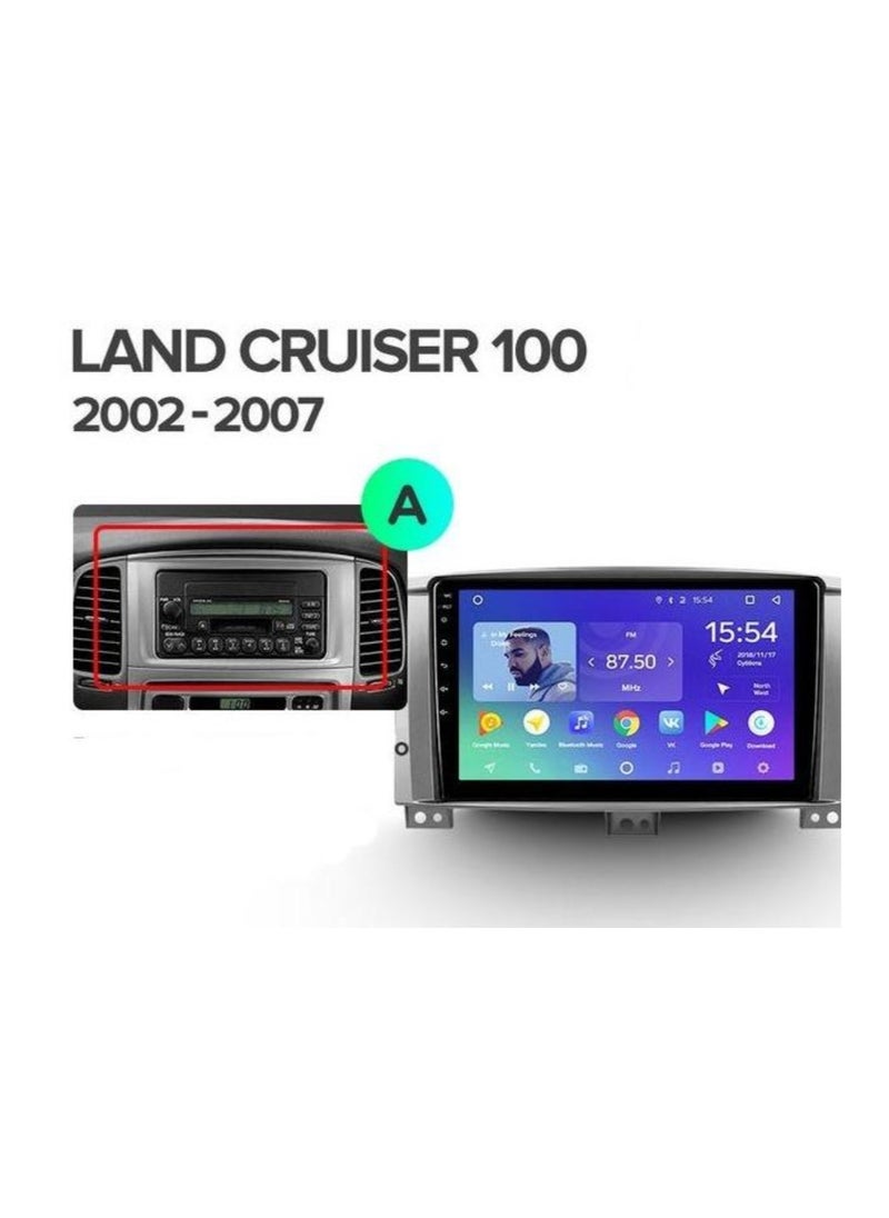For Toyota Land Cruiser 2002-2007 GXR LC 100 Android Car Stereo 4GB RAM Support Apple Carplay Android Auto Wireless Fast Interface Quick Boot AHD Camera Included SIM Card Support Bluetooth USB