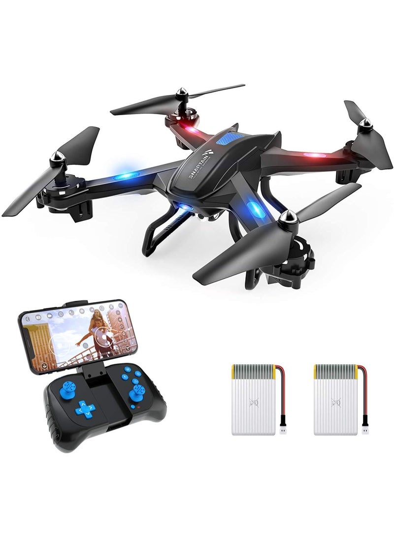 SNAPTAIN S5C WiFi FPV Drone with 2K Camera | RC Quadcopter with Voice Control, Altitude Hold & One-Key Takeoff | Wide-Angle Live Video & VR Compatible - Image 1
