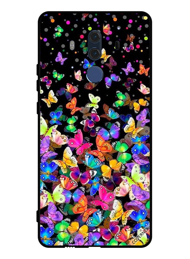 Covernex Protective Case Cover For Huawei Mate 10 Pro Multi Color Small Butterflies - Image 1