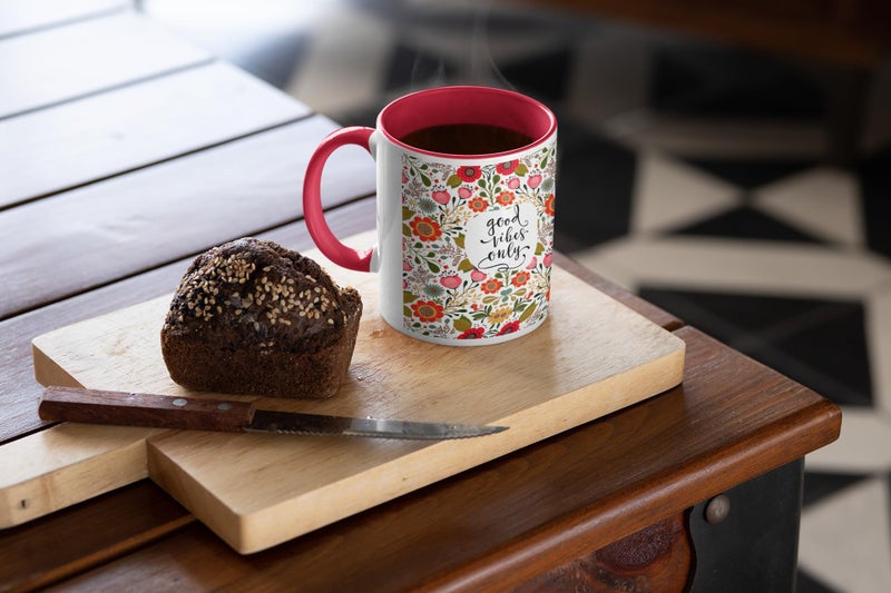 TAJNAN Printed Coffee Mug for Gifting (Ceramic,Multicolor,300ml) - Image 4
